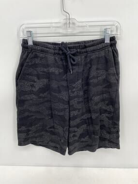 R Public Record Black Camo Sweat Shorts Pockets Big Boy 12 Large
